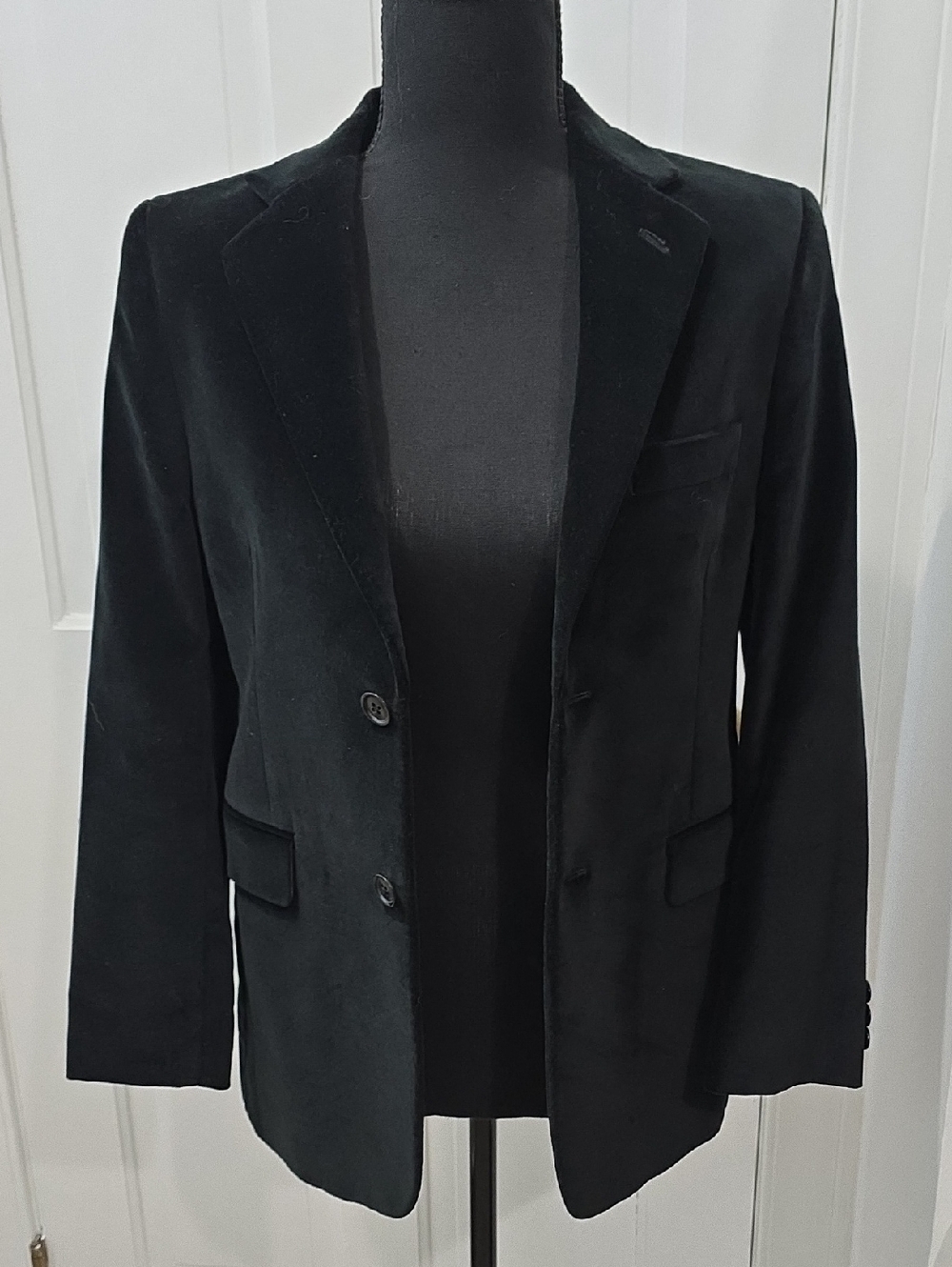 Lord & Taylor Boys Brown Lined Coat with Purple Trim